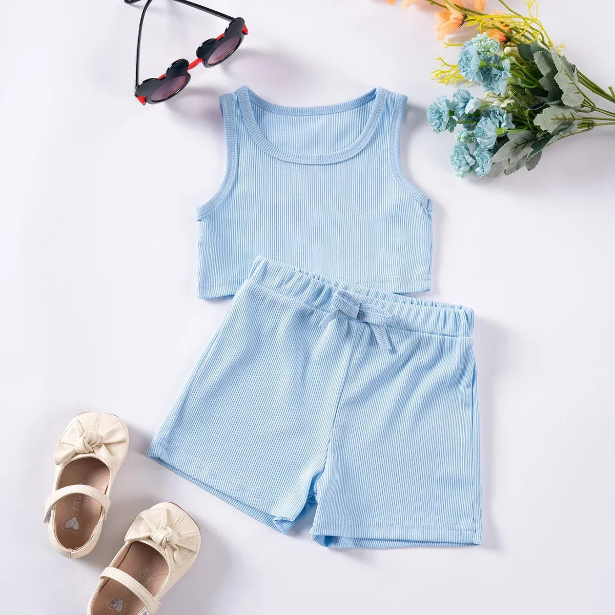 Conjunto de 2 piezas Top Halter