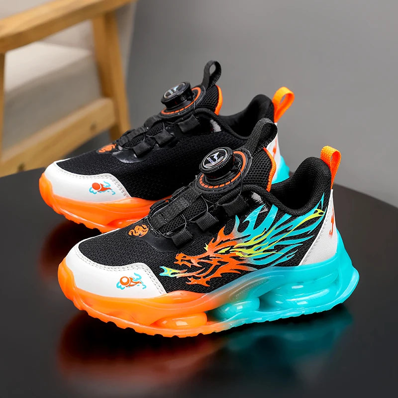 Autumn Origin Children Sneaker Boys Shoes 4 To 10 Years School Kid Sports Shoes Anti-slip Fashion Trainer Boy Sneaker