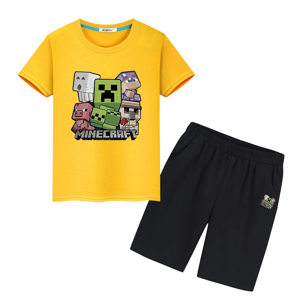 Conjunto 2 piezas Minecraft