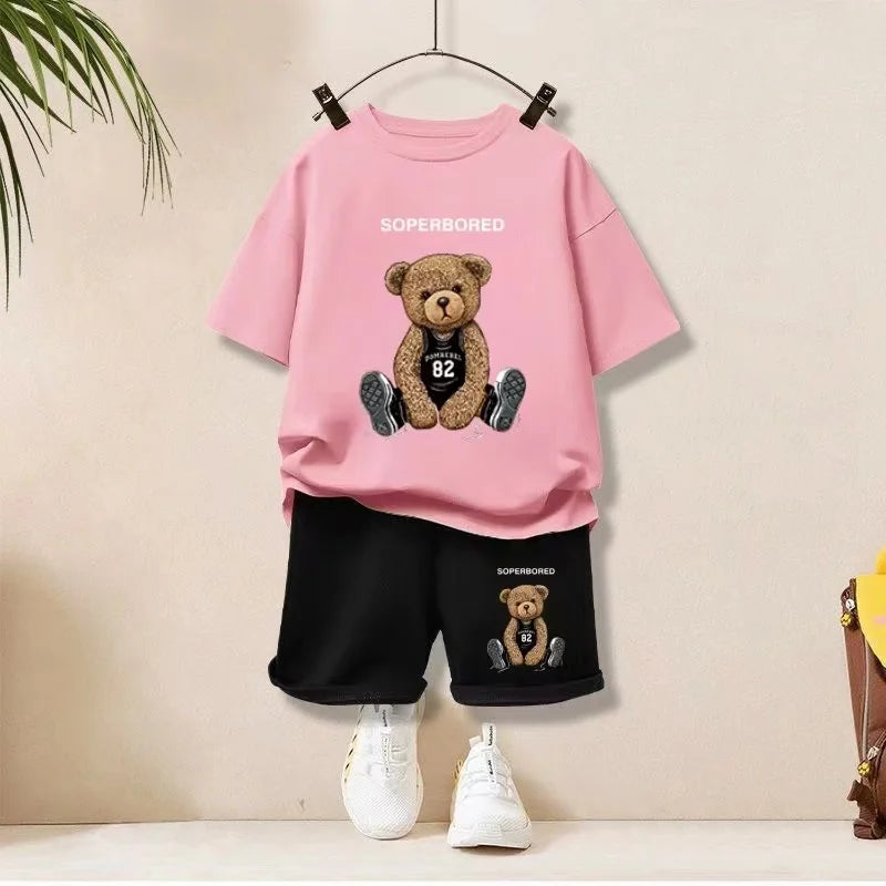 Conjunto de 2 piezas casual para niños