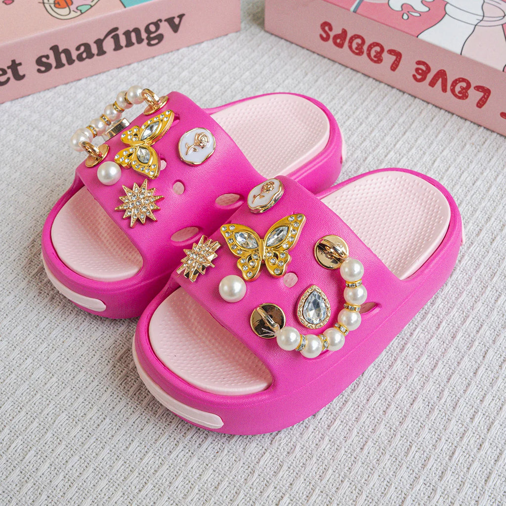 Crocs de Mariposa Niñas