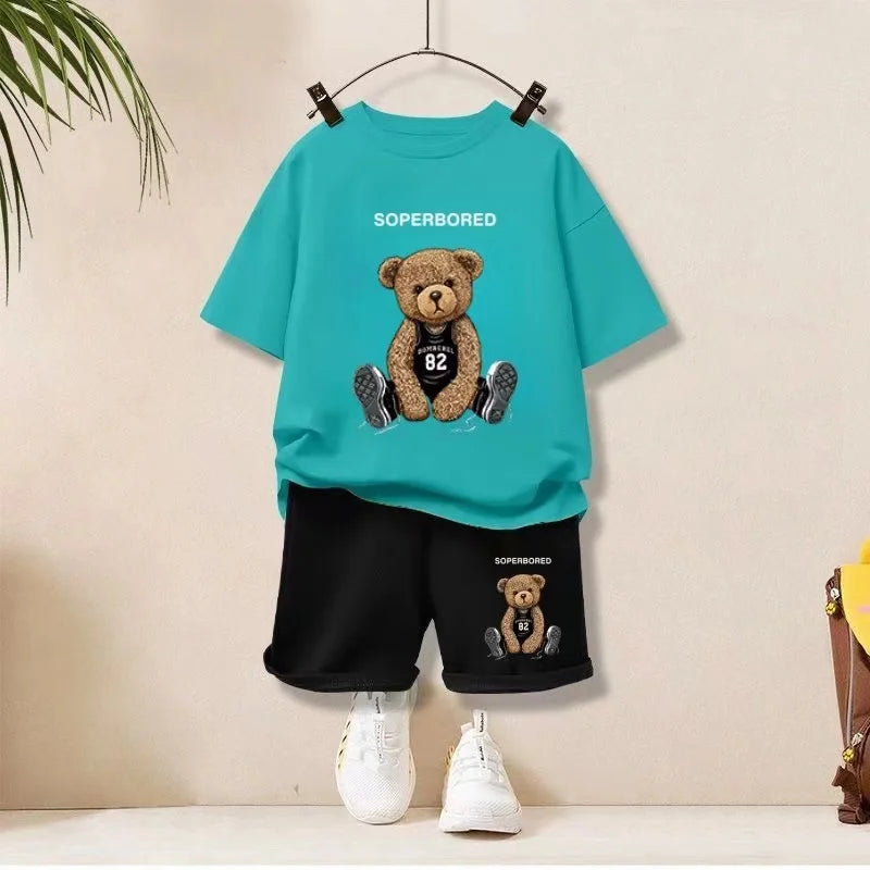 Conjunto de 2 piezas casual para niños