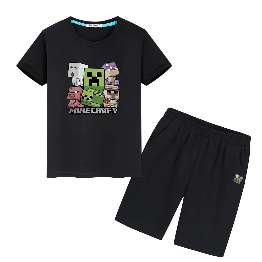 Conjunto 2 piezas Minecraft
