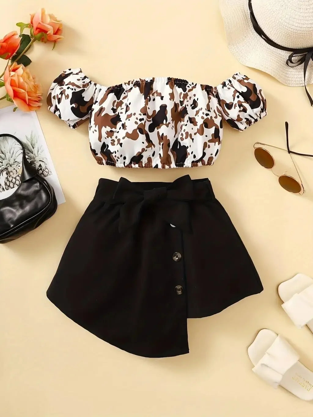 Conjunto Leopardo 2 piezas