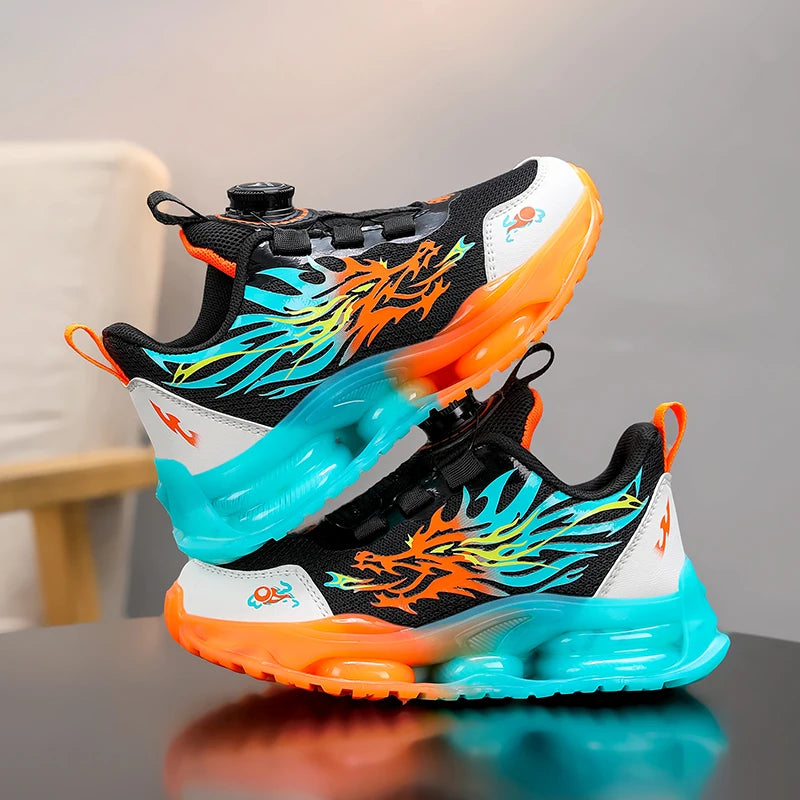 Autumn Origin Children Sneaker Boys Shoes 4 To 10 Years School Kid Sports Shoes Anti-slip Fashion Trainer Boy Sneaker