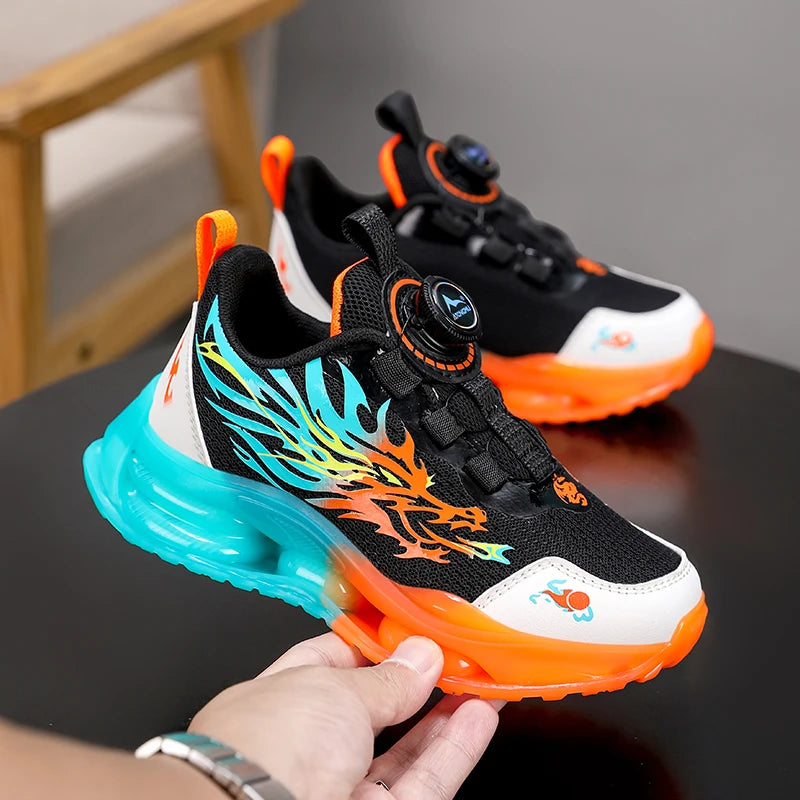 Autumn Origin Children Sneaker Boys Shoes 4 To 10 Years School Kid Sports Shoes Anti-slip Fashion Trainer Boy Sneaker