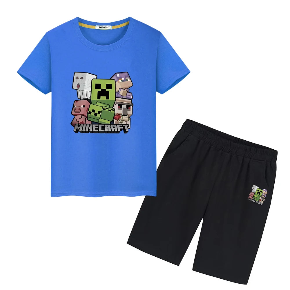 Conjunto 2 piezas Minecraft