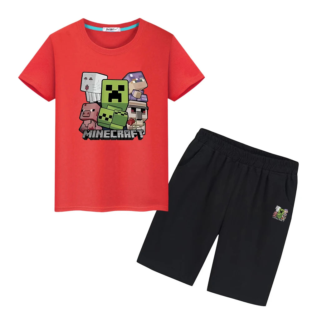 Conjunto 2 piezas Minecraft
