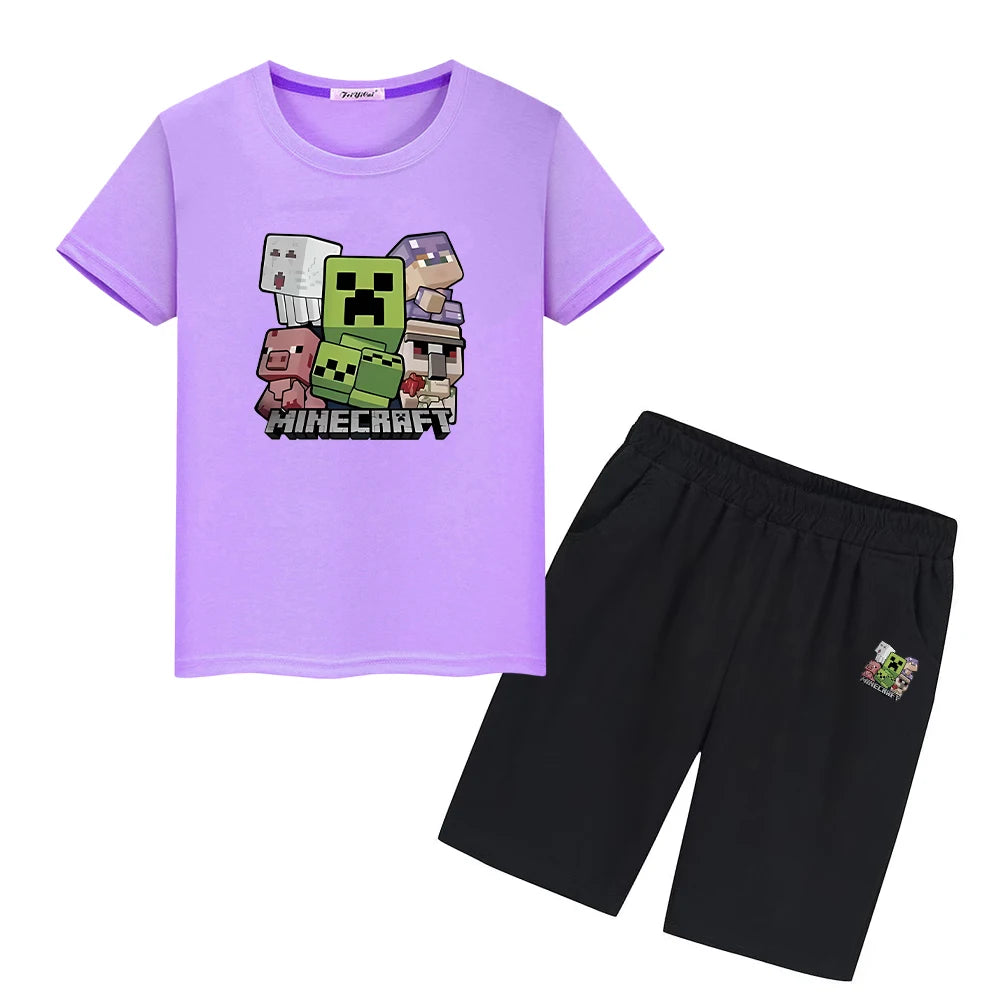 Conjunto 2 piezas Minecraft