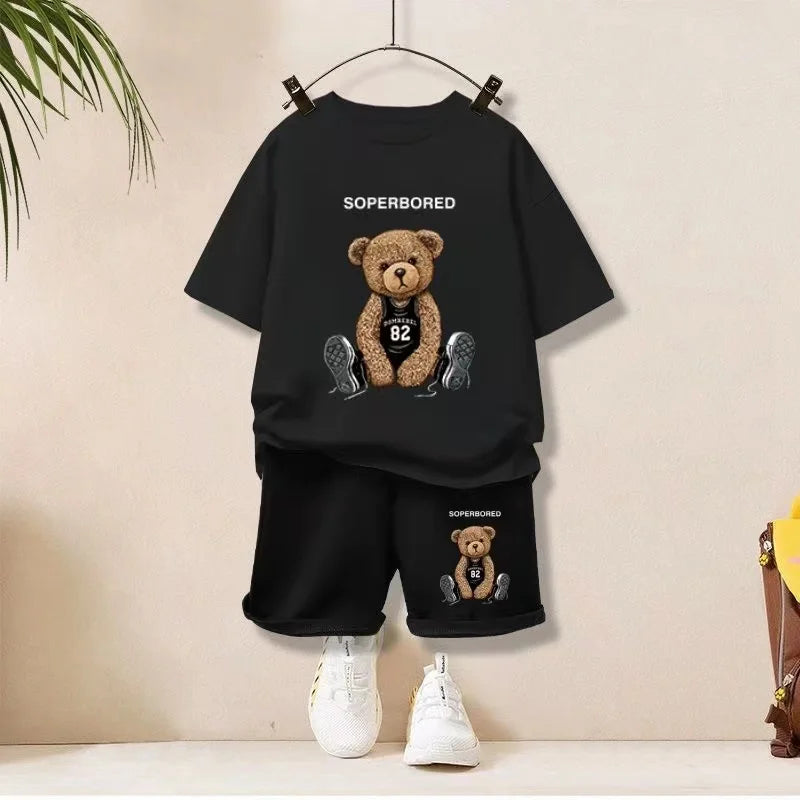 Conjunto de 2 piezas casual para niños