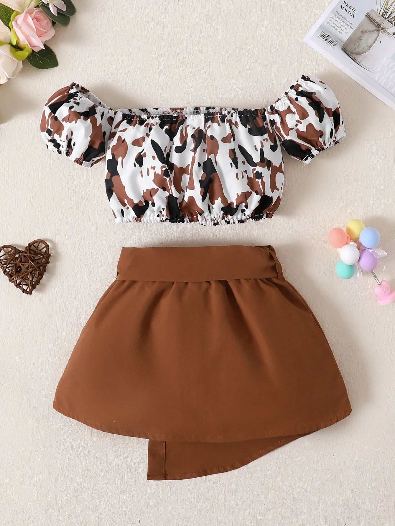 Conjunto Leopardo 2 piezas