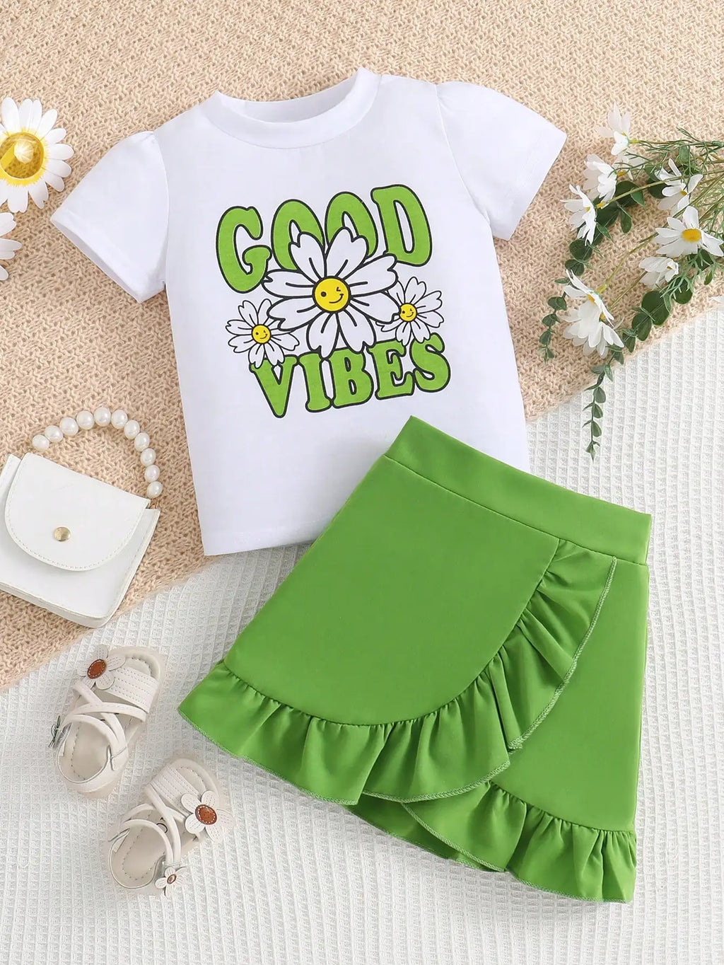 conjunto 2 piezas Good Vibes