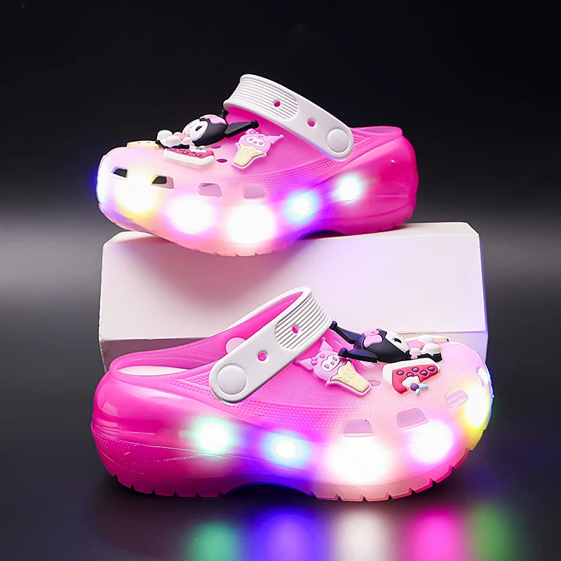 Zapatillas con luces led Crocs