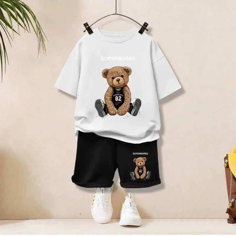 Conjunto de 2 piezas casual para niños