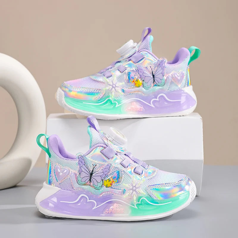 Zapatillas deportivas para niña con estampados