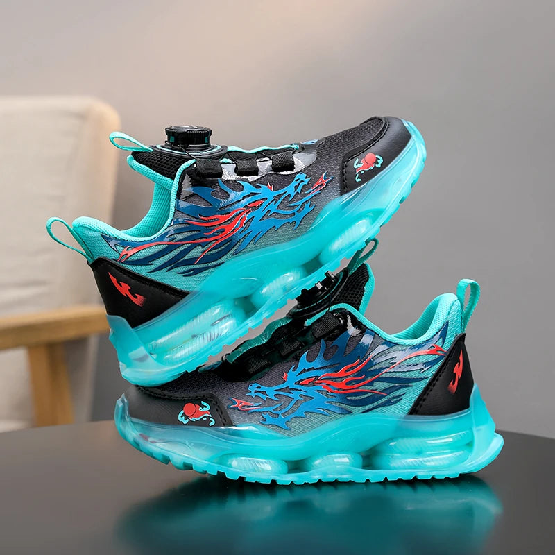 Autumn Origin Children Sneaker Boys Shoes 4 To 10 Years School Kid Sports Shoes Anti-slip Fashion Trainer Boy Sneaker