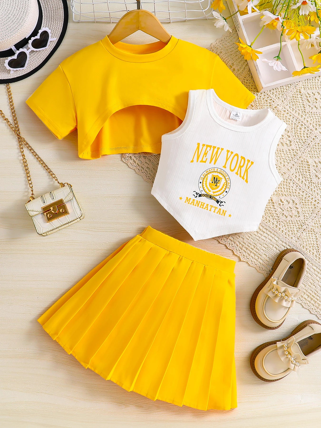 Conjunto de 3 piezas New York