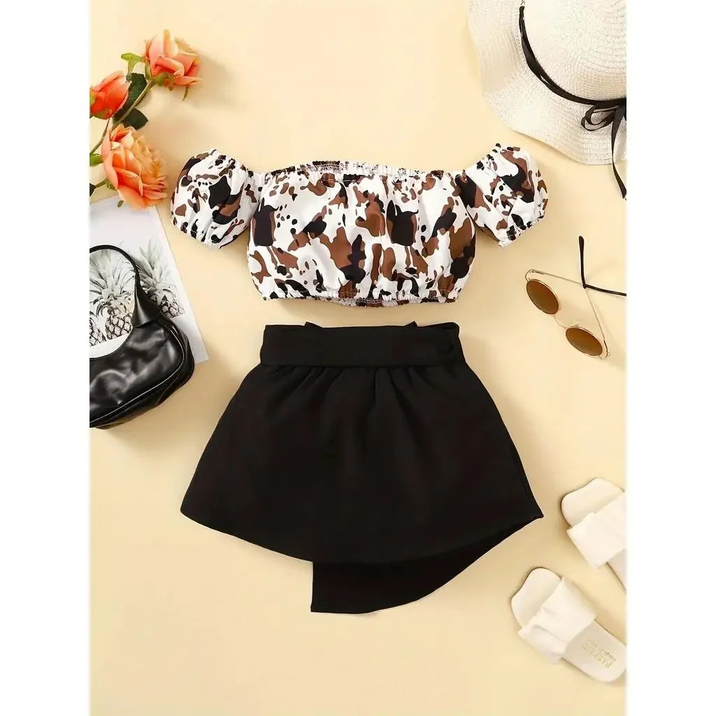 Conjunto Leopardo 2 piezas