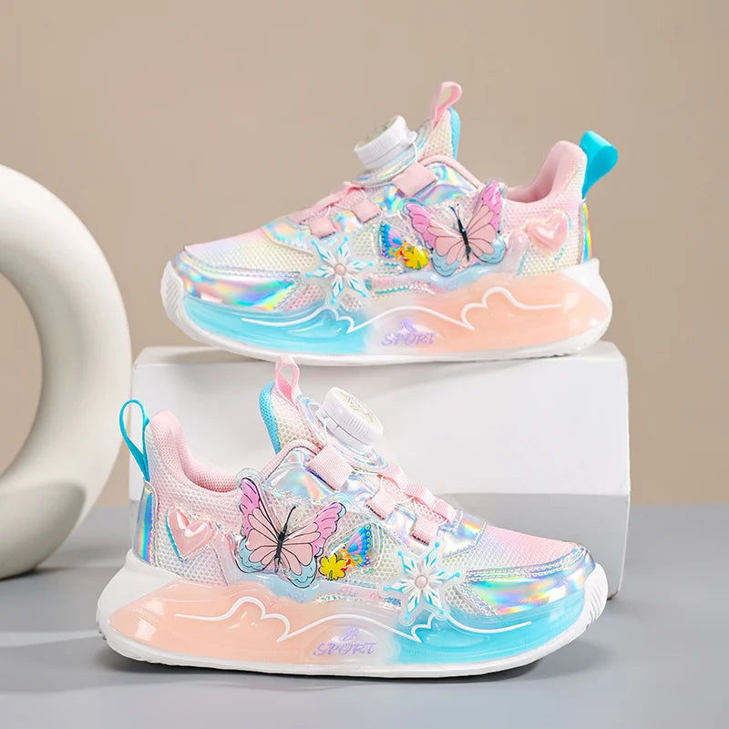Zapatillas deportivas para niña con estampados