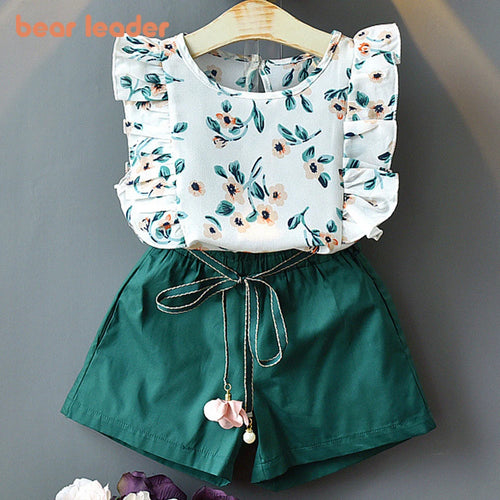 Conjunto 2 piezas estampado floral