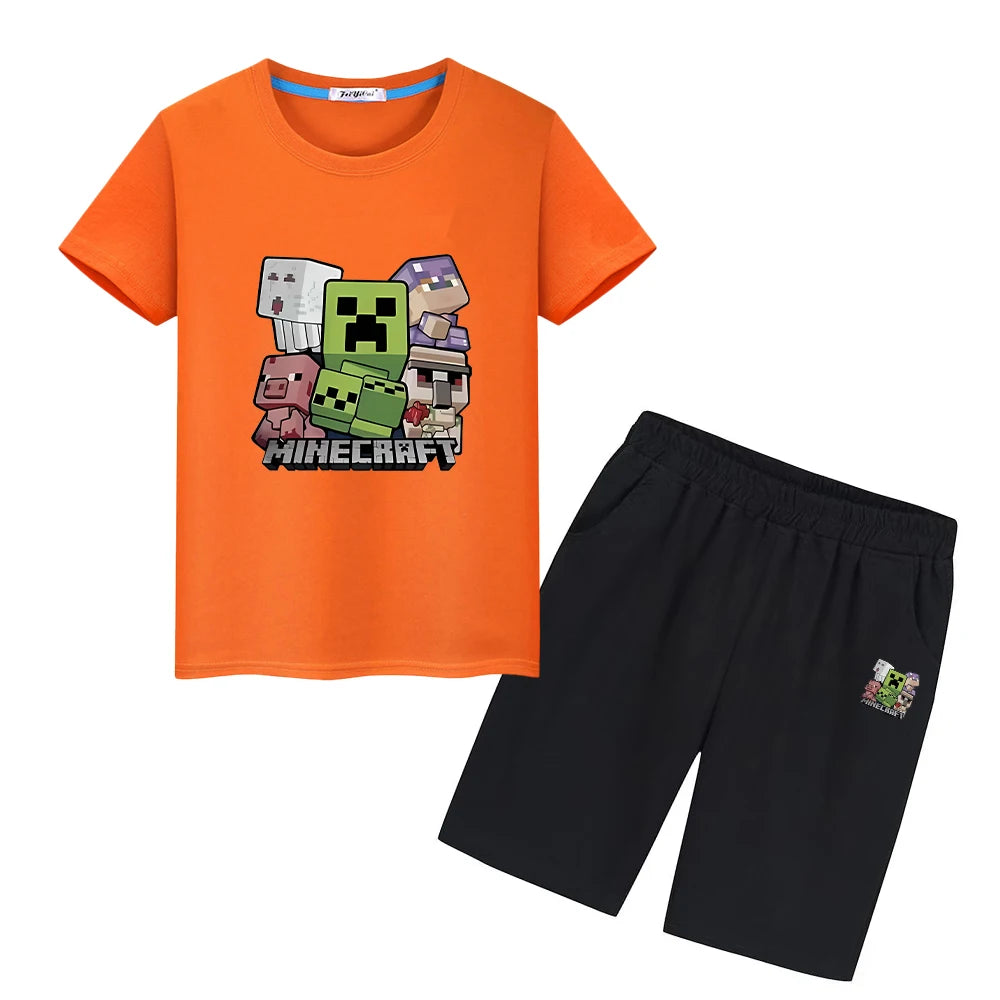 Conjunto 2 piezas Minecraft