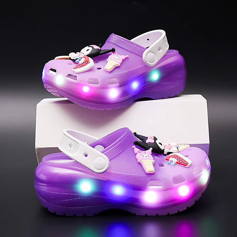 Zapatillas con luces led Crocs